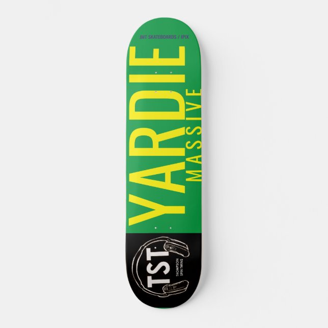 YARDIE MASSIVE/JMT SKATEBOARDS (Framsida)