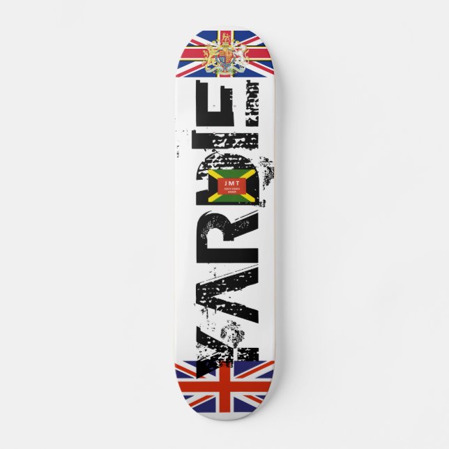 YARDIE OFFICIELL UK Skateboard (Framsida)