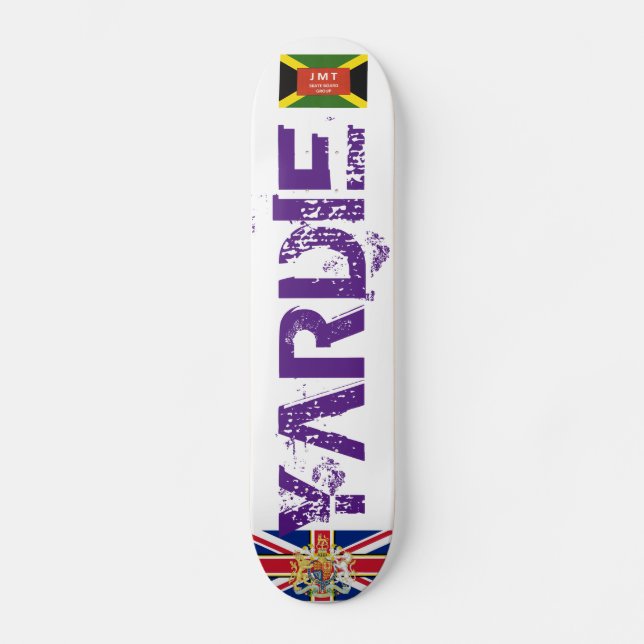 YARDIE OFFICIELL UK/SYLT Skateboard (Framsida)