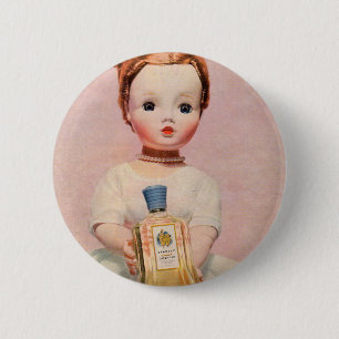 Yardley på 1950-talet och Madame Alexander doll Knapp