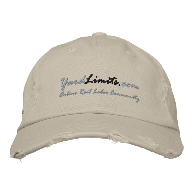 YardLimits.com Hat Broderad Keps (Framsida)