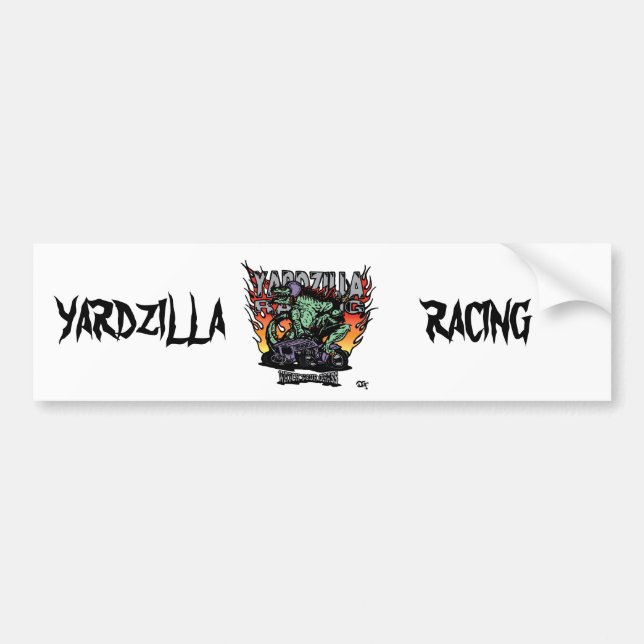 Yardzilla lilor ingen klar logotyp bildekal (Framsidan)