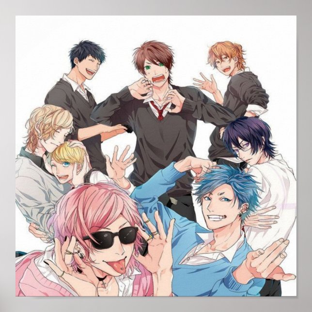 Yarichin b klubb poster (Framsidan)