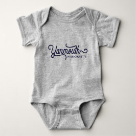 Yarmouth Massachusetts Baby Bodyställning T Shirt