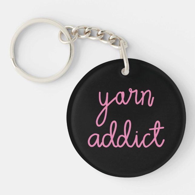 Yarn Addict Typografi (Framsidan)