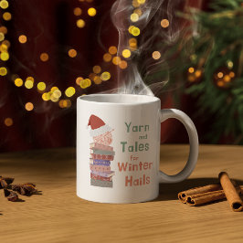 Yarn and Tales for Winter Hails Christmas  Kaffemugg