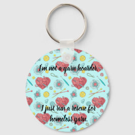 Yarn Hoarder Nyckelring