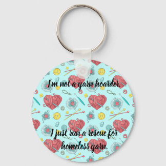 Yarn Hoarder Nyckelring