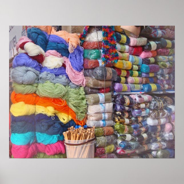 Yarn Shop Poster (Framsidan)
