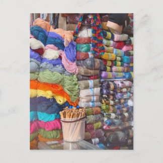 Yarn Shop Vykort