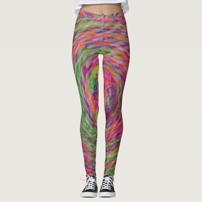 Yarn Swirl Leggings (Framsida)