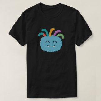 Yarnaby the Fuzzy Monster - Cute Rainbow Tentacle T Shirt