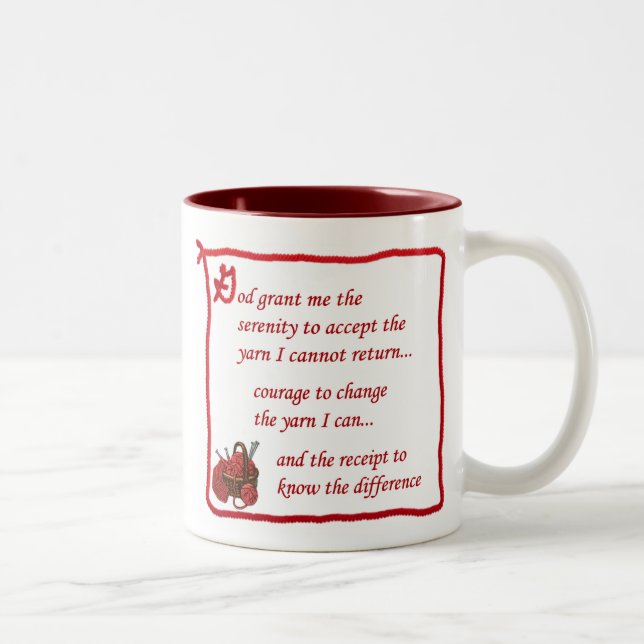 Yarnaholic mugg (Höger)