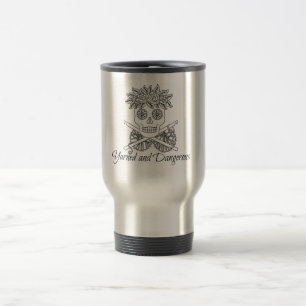 Yarned, och farliga sockrat reser kaffemuggen resemugg