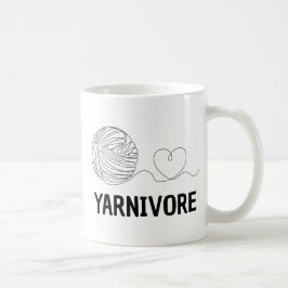 Yarnivar, Funny Knitting & Knitter Gift Kaffemugg
