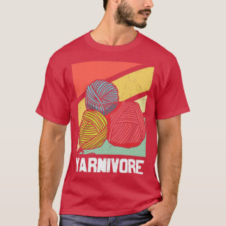 Yarnivore Knitting Design for Knitters  T Shirt