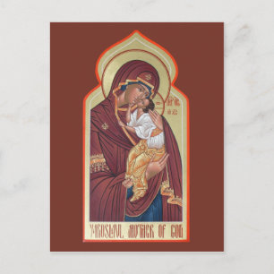Yaroslavl Mor av Guds Prayer Card Vykort