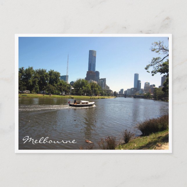 yarra eureka-båt vykort (Framsida)