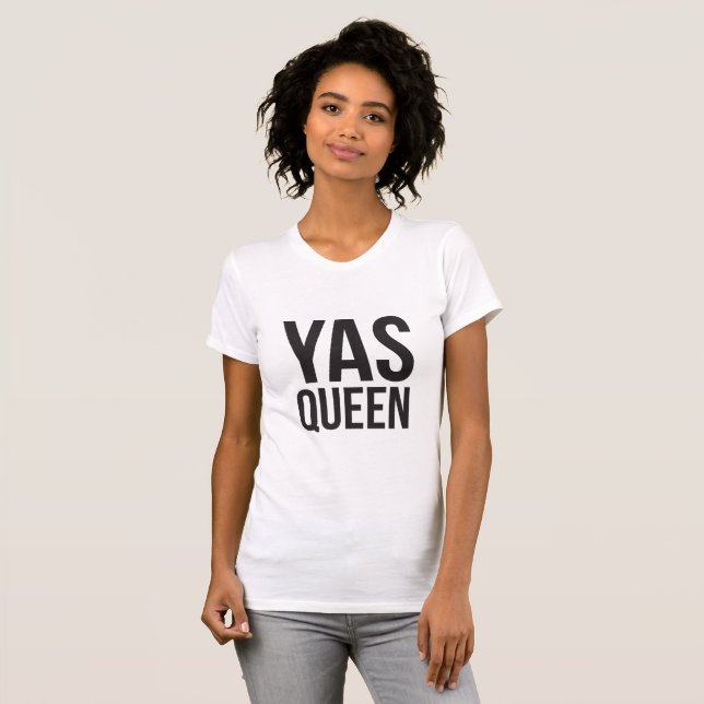 Yas drottningutslagsplats t-shirt (Hel framsida)