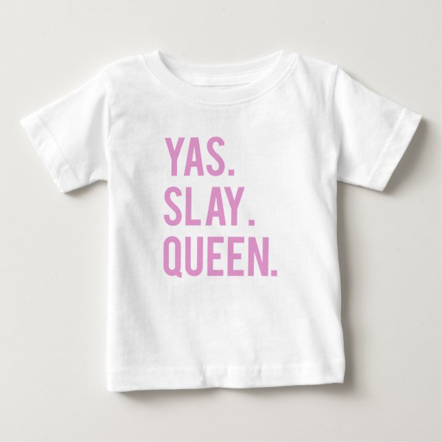 Yas Slay Queen Print 2 T-shirt (Framsida)