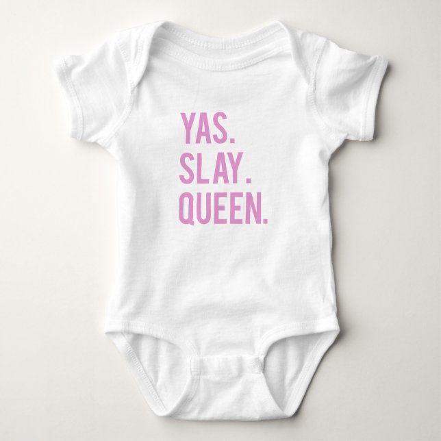 Yas Slay Queen Print 2 T-shirt (Framsida)