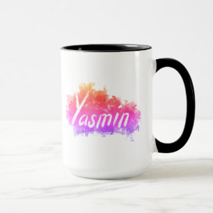 Yasmin - Ditt namn på Mugg - Bästa gåva kuandika