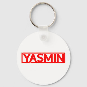 Yasmin Frimärke Nyckelring