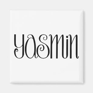 Yasmin - svart magneter