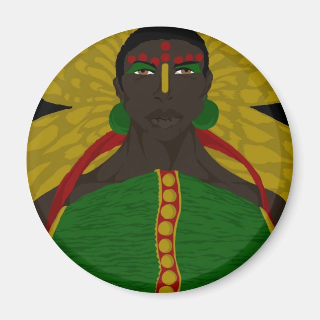 Yasmin Warsame Reference 4 (Sketchbook Pro) Magnet (Framsidan)