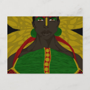Yasmin Warsame Reference 4 (Sketchbook Pro) Vykort