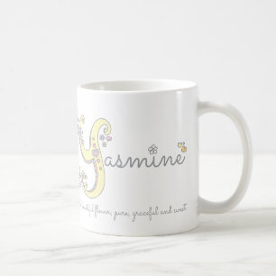 Yasmine känd menande dekorativ Y monogrammugg Kaffemugg
