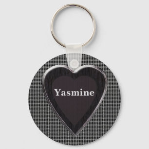 Yasmine Stole Min Hjärtnyckelring Nyckelring