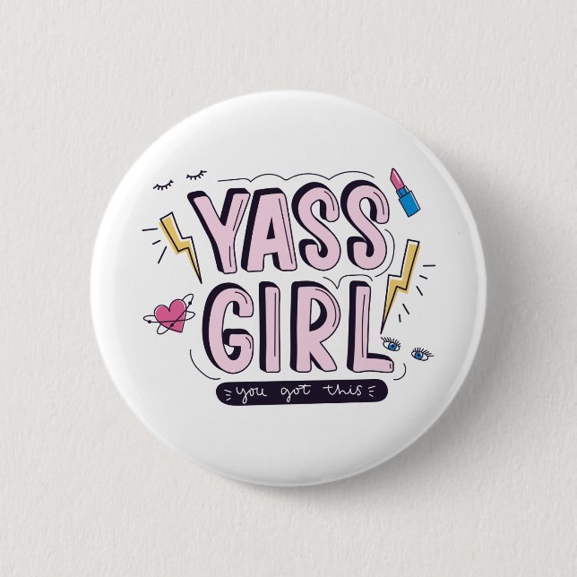 Yass Girl | Din Har Knapp (Framsida)