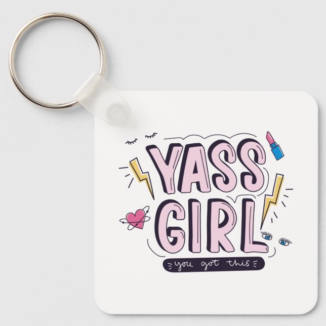 Yass Girl | Din Har Nyckelring (Framsida)