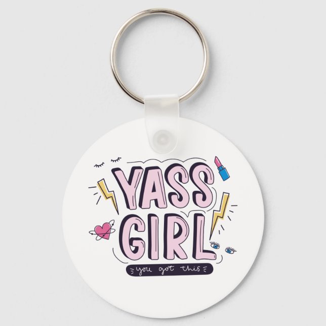 Yass Girl | Din Har Nyckelring (Framsida)
