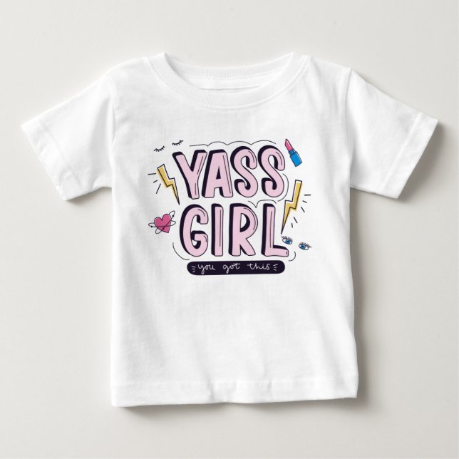 Yass Girl | Din Har T Shirt (Framsida)