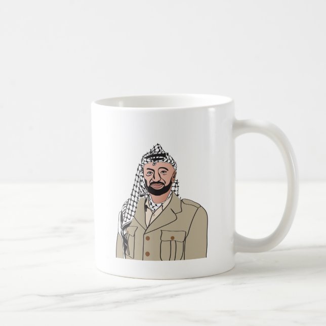 Yasser Arafat | ياسرعرفات Kaffemugg (Höger)