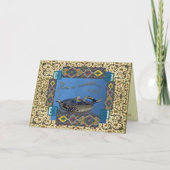 Yassisk inbjudan till nattparti (Framsida)