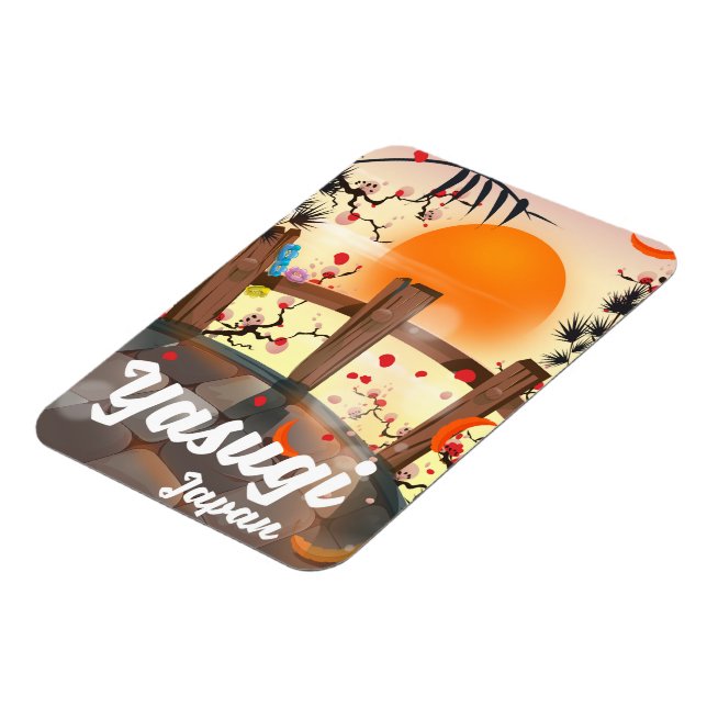 Yasugi Japans Blommar Magnet (Vänstra Sidan)