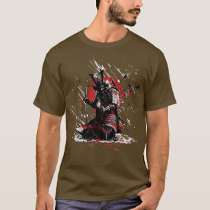 Yasuke Black Japanska Samurai Bushido Warrior Japa T Shirt