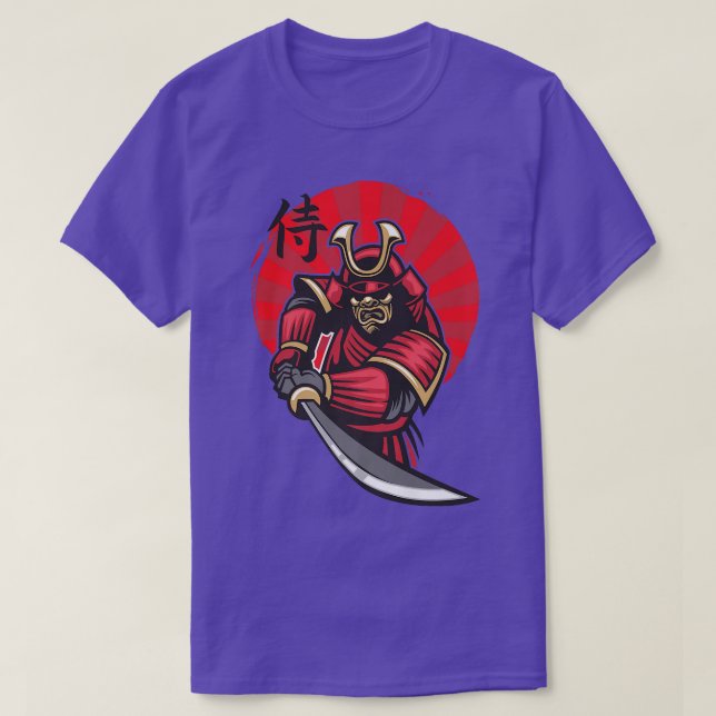 Yasuke Black Japanska Samurai Bushido Warrior Japa T Shirt (Design framsida)