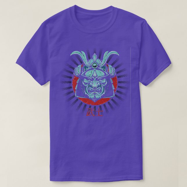Yasuke Black Japanska Samurai Bushido Warrior Kata T Shirt (Design framsida)