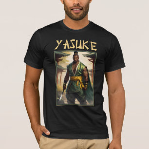 Yasuke Martial Arts Samurai Art T Shirt