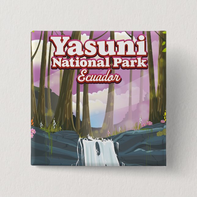 Yasuni nationalpark Ecuador Knapp (Framsida)