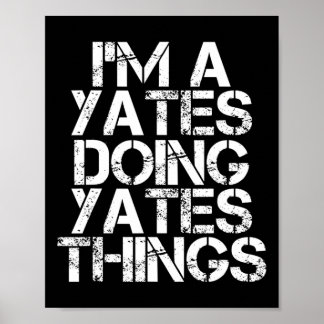 Yates Roligt Efternamn Familjeträd Födelsedagsåter Poster