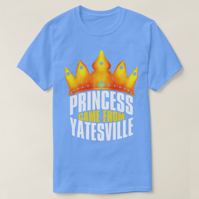 Yatesville Georgia TShirt T Shirt (Design framsida)