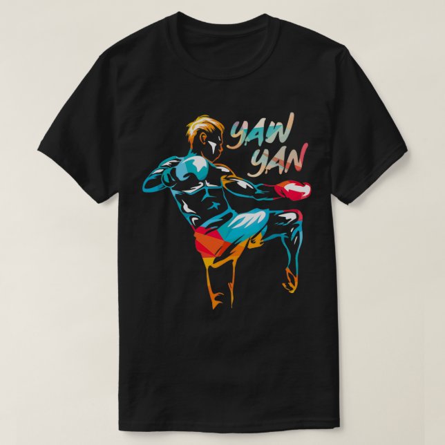 Yaw Yan Premium T Shirt (Design framsida)