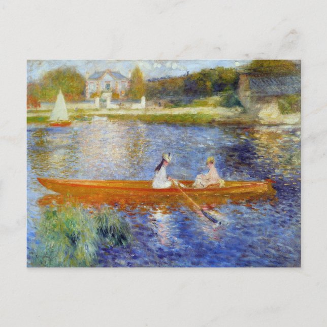 Yawl av Pierre-Auguste Renoir Vykort (Framsida)