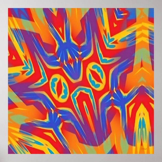 Yawn Over Baphomet Street Poster (Framsidan)