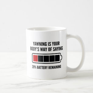 Yawning Kaffemugg